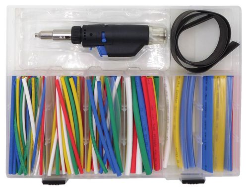 Micro Gas Torch With 162-Piece Heat Shrink Kit