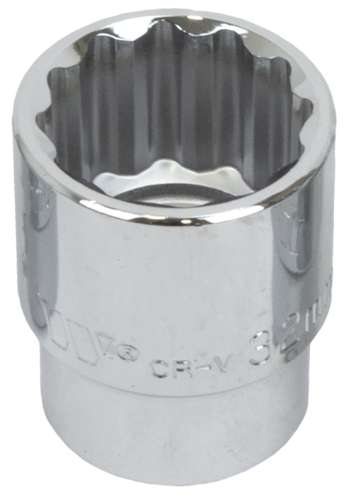 Socket Shallow; 12-Point 3/4'',32 mm