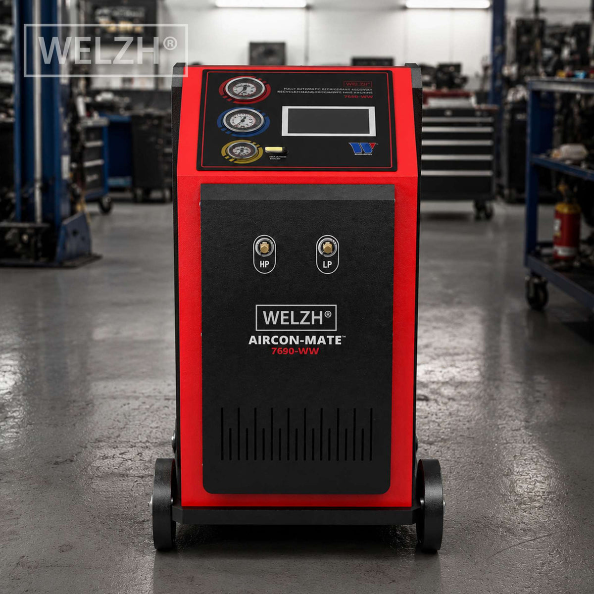 Aircon-Mate™; Fully Automatic Refrigerant Recovery Recycle Recharge Machine Filling Vacuum