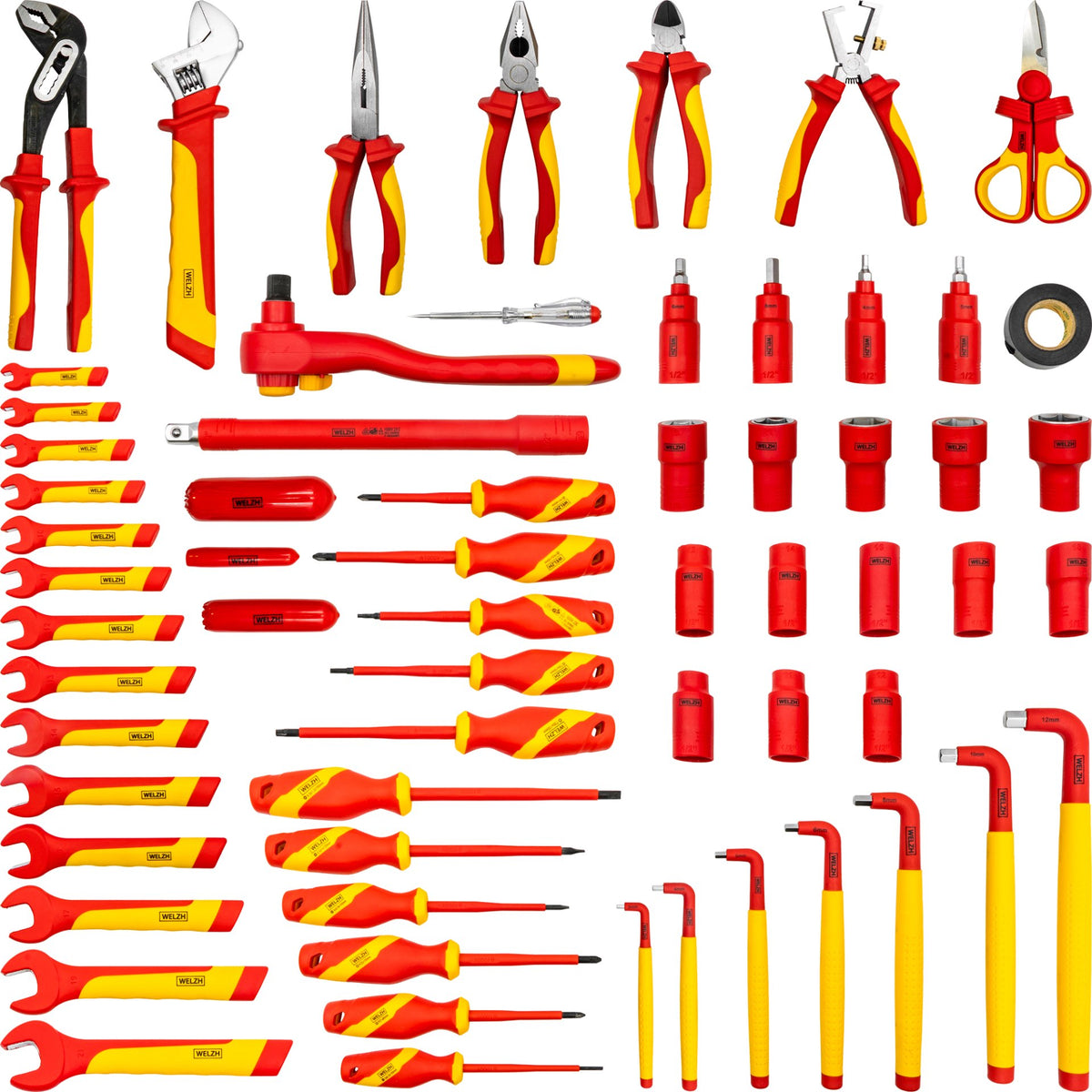 EV Hybrid Tool Kit; 63-Piece