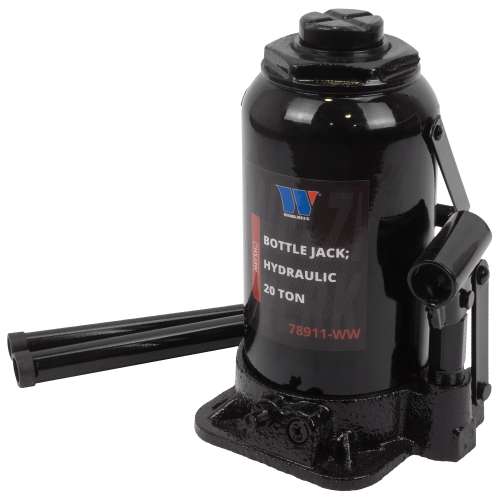 Bottle Jack; Hydraulic, 20 Ton
