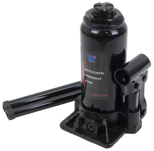 Bottle Jack; Hydraulic, 6 Ton