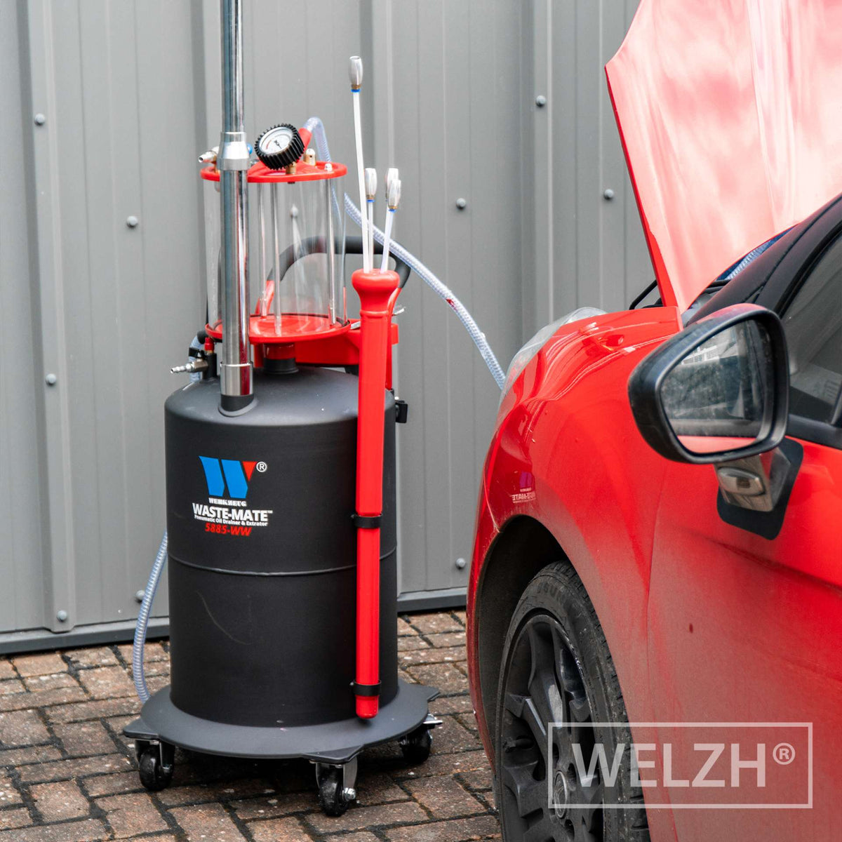 Waste Mate™ Pneumatic Oil Drainer & Extractor