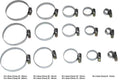 Stainless Steel Hose Clamps 70-Piece Assortment 8-60mm