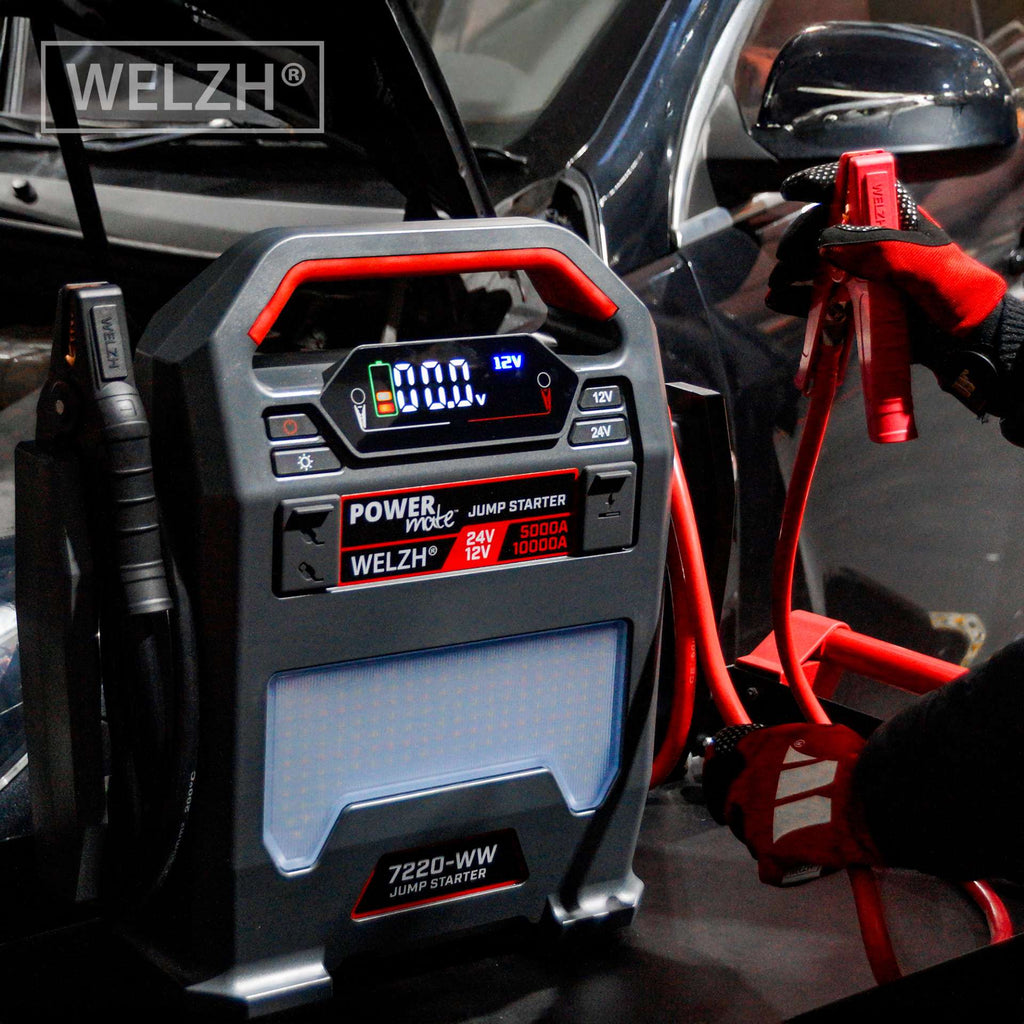 Power-Mate™ Jump Starter 12V/10000A 24V/5000A Up To 16L Petrol and Diesel Engines
