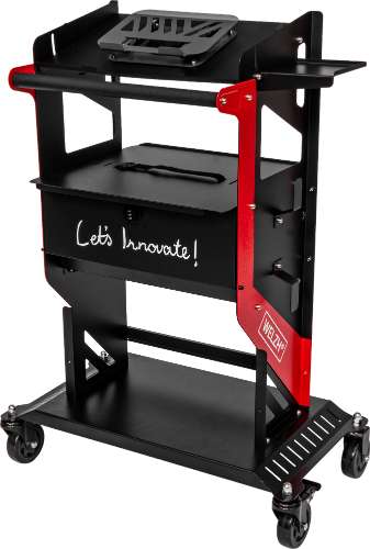 Automotive Diagnostic Tool Cart With Monitor Holder