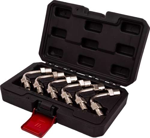 Diesel High Pressure Adaptors; 6-Piece Set