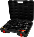 17-Piece Turbo System Pressure Tester Kit With Stepped Adaptor