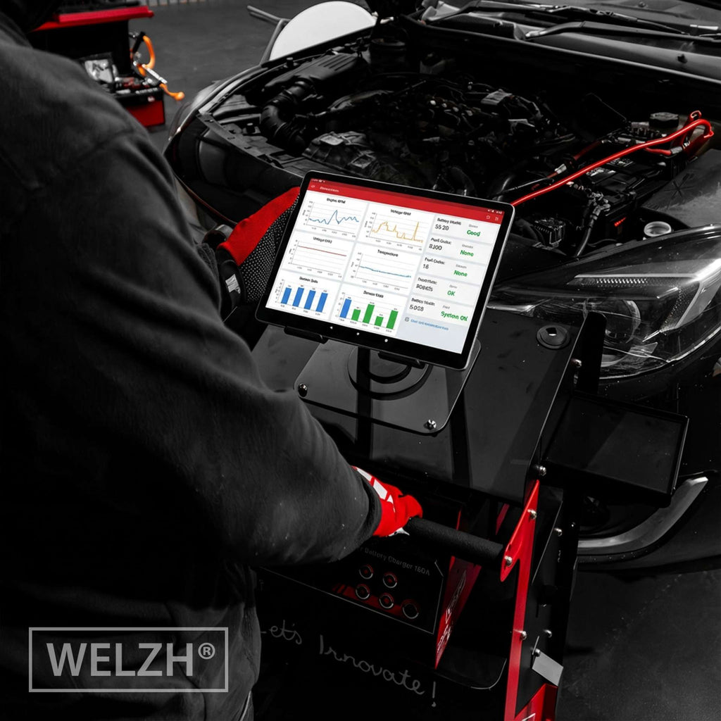 Automotive Diagnostic Tool Cart With Monitor Holder