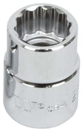 Socket Shallow; 12-Point 3/4'', 23mm