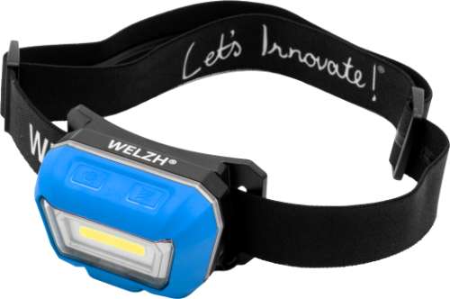 Rechargeable Motion Sensor Inspection Head Lamp; Sirius Range (Blue)