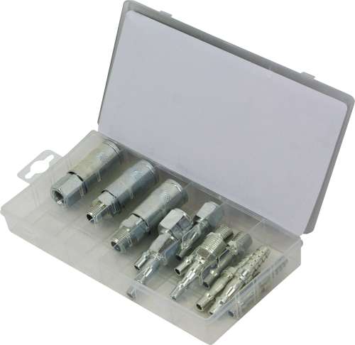 12-Piece Air Hose Connector Adaptor Set UK Fitting