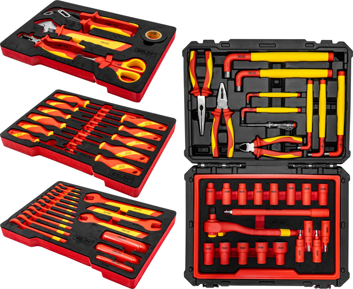 EV Hybrid Tool Kit; 63-Piece