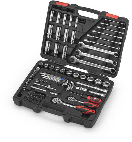 Socket Tool Set; 92-Piece Set 1/2'' & 1/4'' (Imperial Sizes)