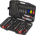 Socket Tool Set; 1/4'', 3/8'', 1/2'' (218-Piece)