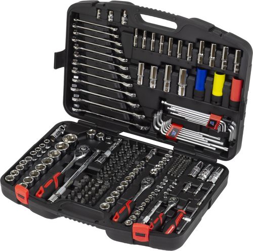 Socket Tool Set; 1/4'', 3/8'', 1/2'' (218-Piece)