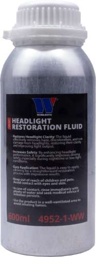 Headlight Restoration Fluid