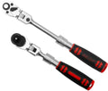 Ratchet; Telescopic, Flexi-Head, 1/4''dr