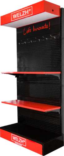 Display Stand WELZH; With Light Function