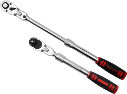 Ratchet; Telescopic, Flexi-Head & Lockable, 1/2''