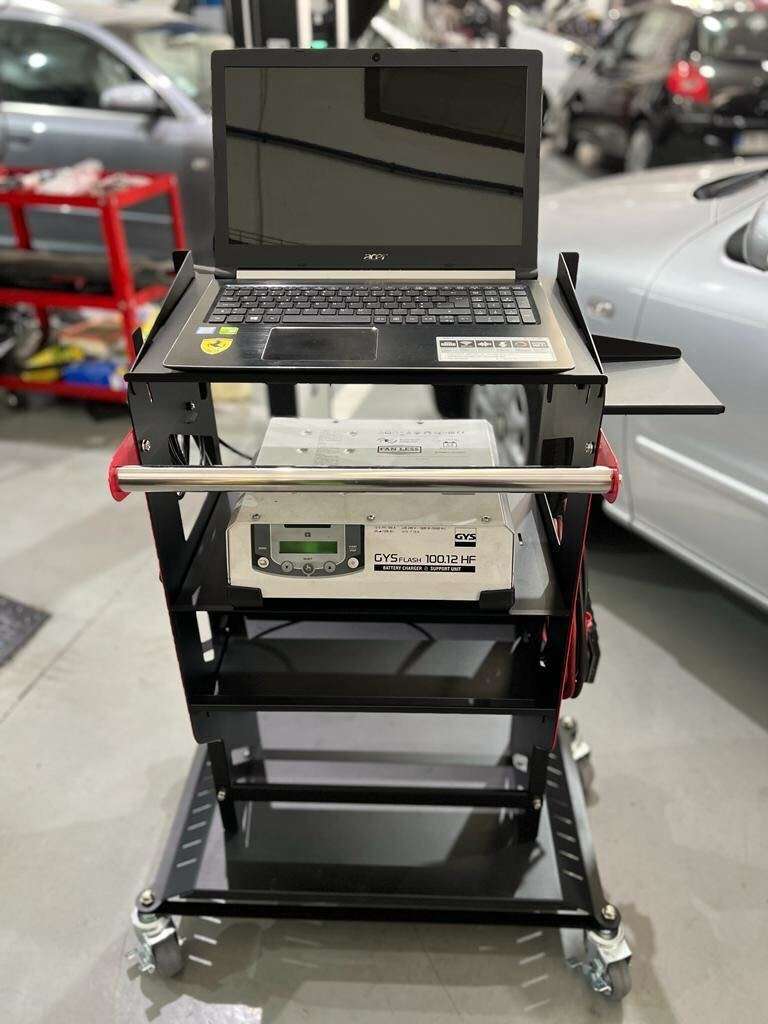 Automotive Diagnostic Tool Cart