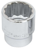 Socket Shallow; 12-Point 3/4'', 38mm
