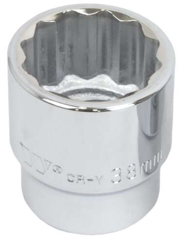 Socket Shallow; 12-Point 3/4'', 38mm