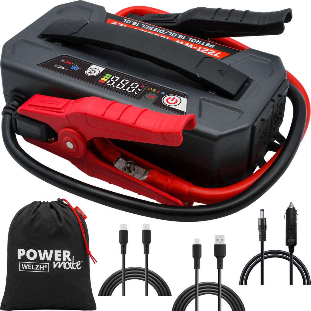 Power-Mate™ Jump Starter 12-Volt and 10000A Up To 16L