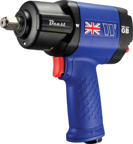 Impact Wrench; Air, 1/2'', 1982 nm (The Beast) ''Britannia Edition''
